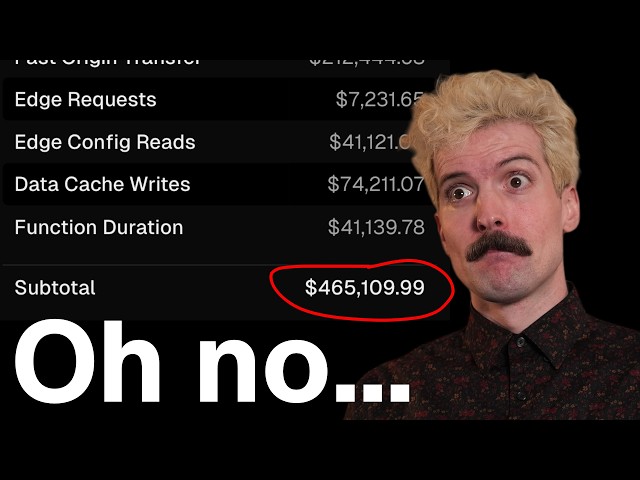 How to avoid going broke on Vercel