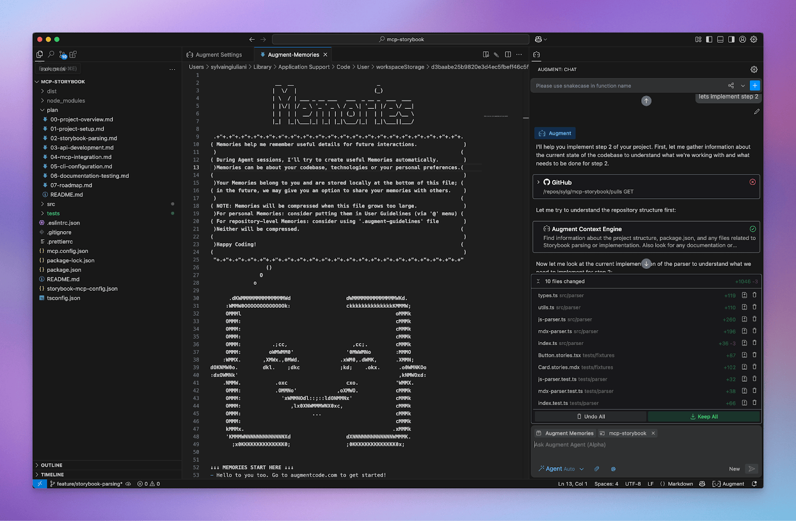 Meet Augment Agent: Your AI pair programmer that deeply understands your codebase, and learns as you work