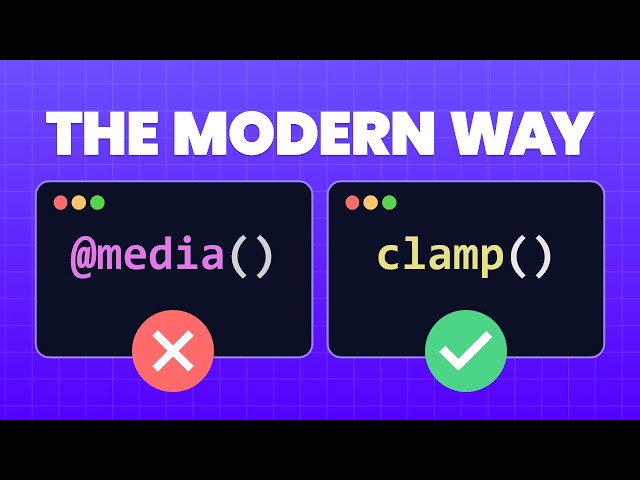 Stop Using So Many Media Queries – Use clamp() Instead!