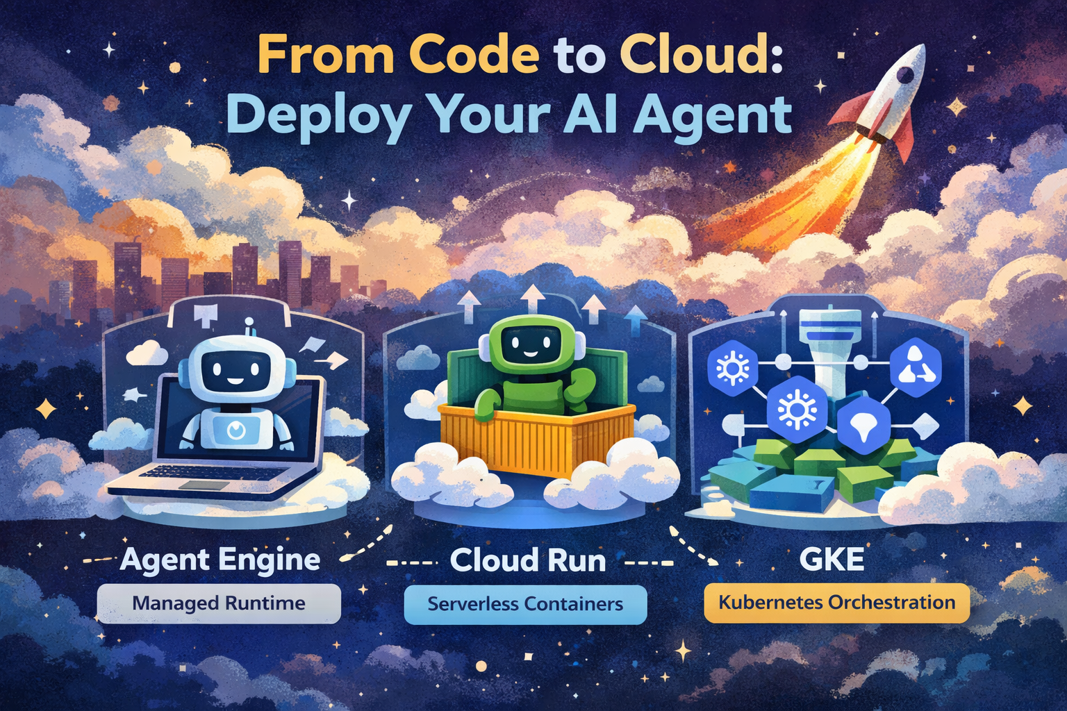 🚀 From Code to Cloud: How to Deploy Your AI Agent (with Hands-On Examples)