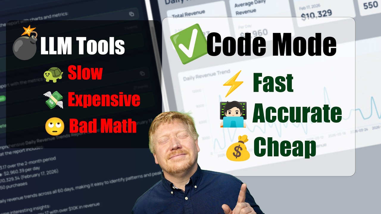 Prompt to Dashboard: Accelerating Data App Development with AI Code Mode